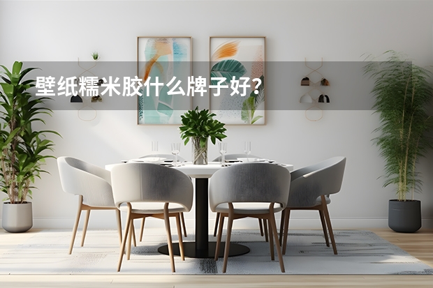 壁纸糯米胶什么牌子好？