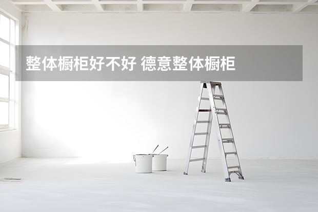 整体橱柜好不好 德意整体橱柜