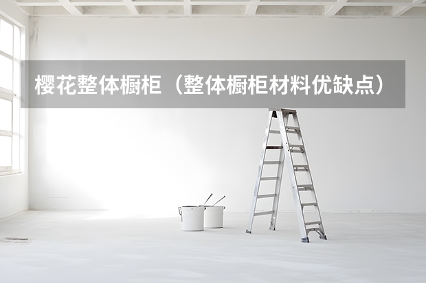 樱花整体橱柜（整体橱柜材料优缺点）