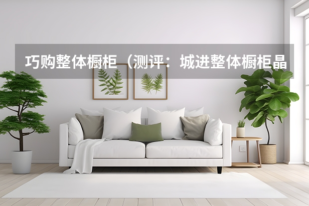 巧购整体橱柜（测评：城进整体橱柜晶钢板系列）
