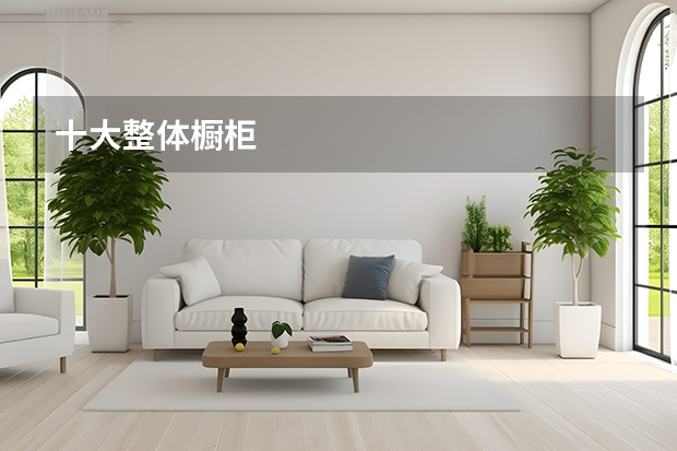 十大整体橱柜
