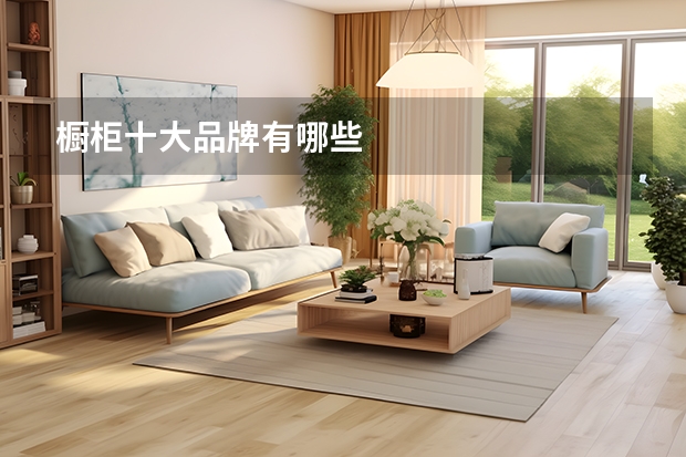 橱柜十大品牌有哪些