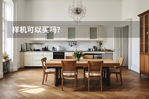 样机可以买吗？