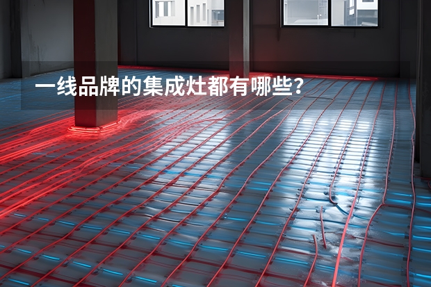 一线品牌的集成灶都有哪些？