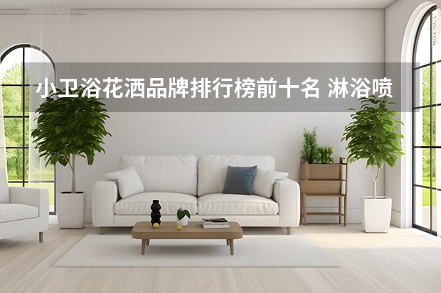 小卫浴花洒品牌排行榜前十名 淋浴喷头品牌排行榜前十名