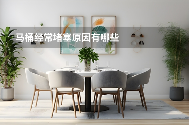 马桶经常堵塞原因有哪些
