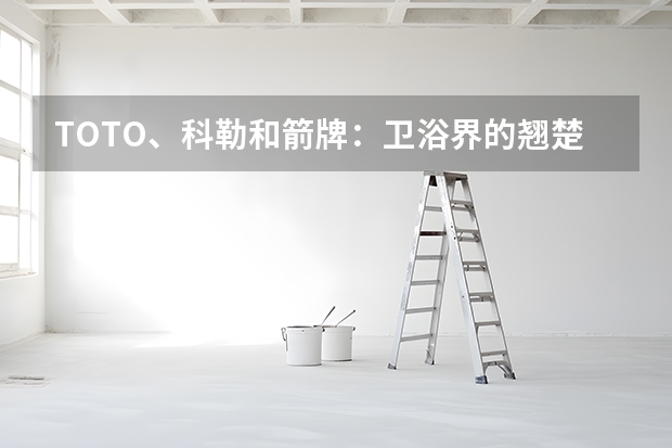 TOTO、科勒和箭牌：卫浴界的翘楚之作（世界十大卫浴品牌）