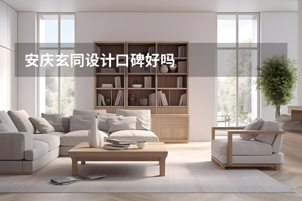 安庆玄同设计口碑好吗