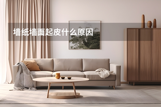 墙纸墙面起皮什么原因