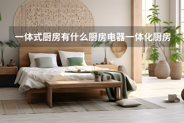 一体式厨房有什么厨房电器一体化厨房的电器有什么特点