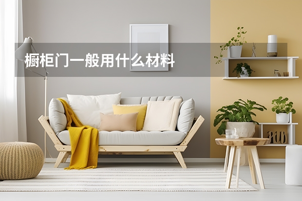 橱柜门一般用什么材料