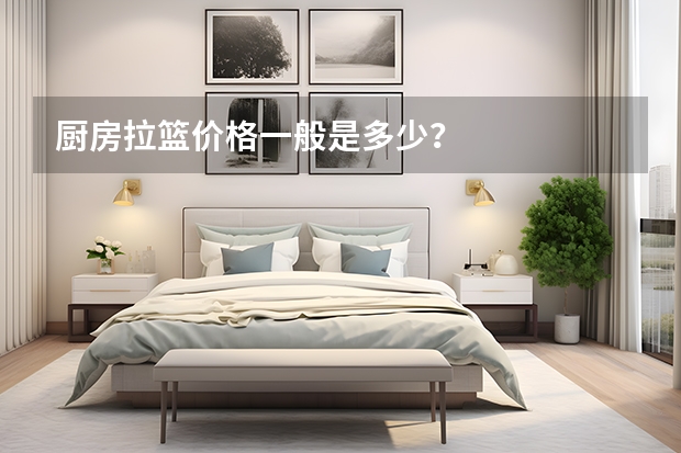 厨房拉篮价格一般是多少？