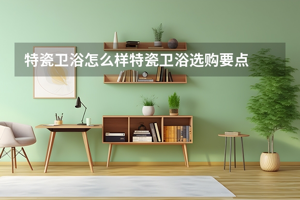 特瓷卫浴怎么样特瓷卫浴选购要点