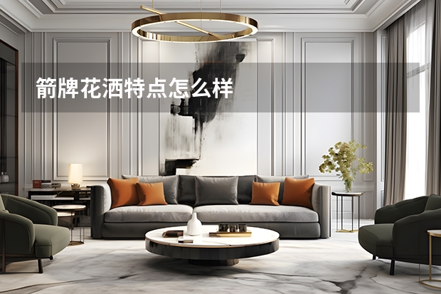 箭牌花洒特点怎么样