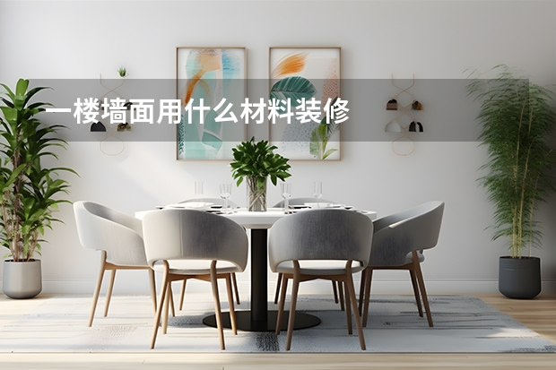 一楼墙面用什么材料装修