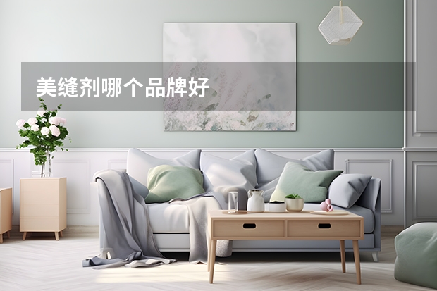美缝剂哪个品牌好