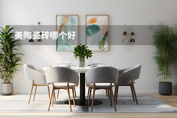 美陶瓷砖哪个好