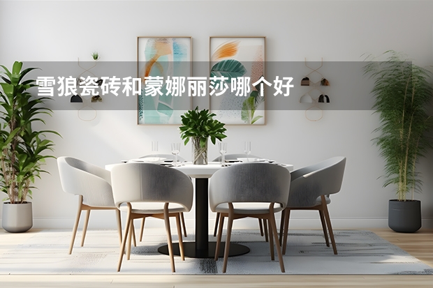 雪狼瓷砖和蒙娜丽莎哪个好