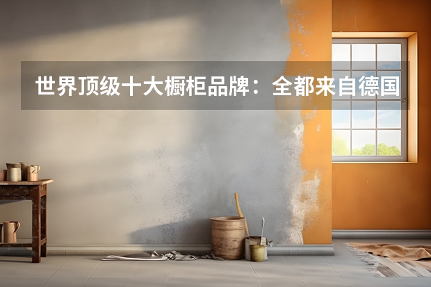 世界顶级十大橱柜品牌：全都来自德国意大利，BERLONI第二（国际十大品牌橱柜）