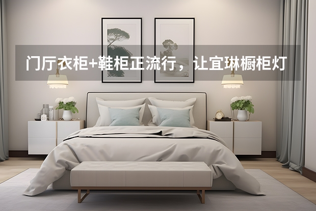 门厅衣柜+鞋柜正流行，让宜琳橱柜灯温暖你回家的每一瞬间（广东佛山家具十大品牌排名）
