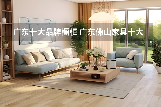 广东十大品牌橱柜 广东佛山家具十大品牌排名