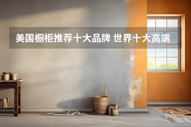 美国橱柜推荐十大品牌 世界十大高端橱柜品牌
