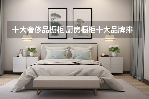 十大奢侈品橱柜 厨房橱柜十大品牌排行榜 选择好橱柜厨房生活更便捷