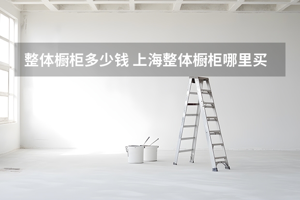 整体橱柜多少钱 上海整体橱柜哪里买