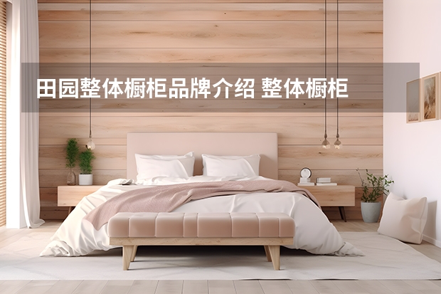 田园整体橱柜品牌介绍 整体橱柜