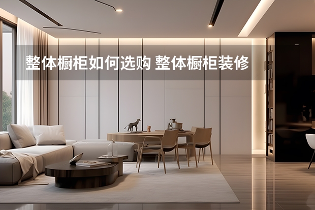 整体橱柜如何选购 整体橱柜装修