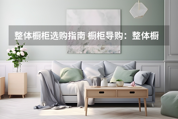 整体橱柜选购指南 橱柜导购：整体橱柜台面的几种流行类型