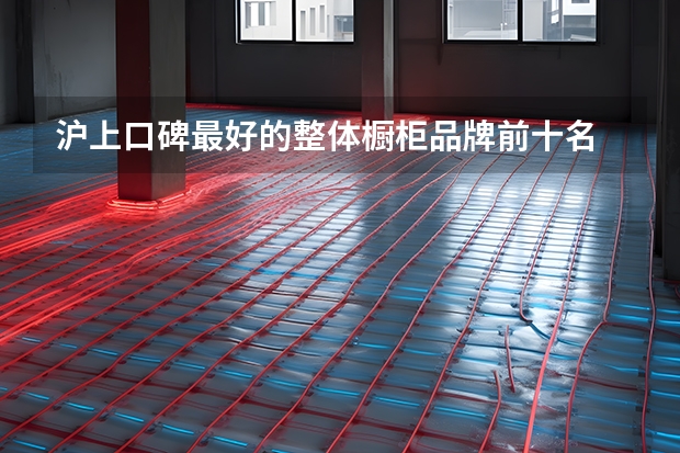 沪上口碑最好的整体橱柜品牌前十名 樱花整体橱柜
