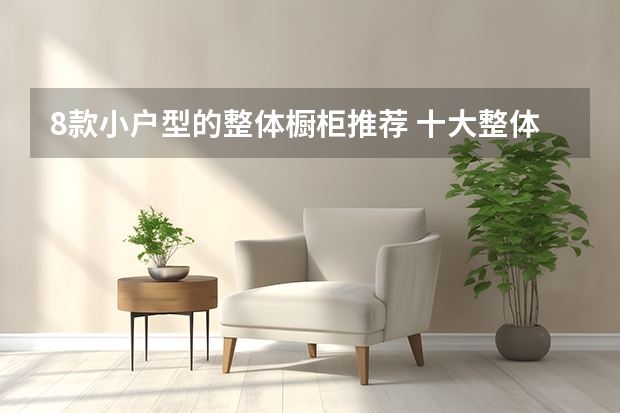 8款小户型的整体橱柜推荐 十大整体橱柜