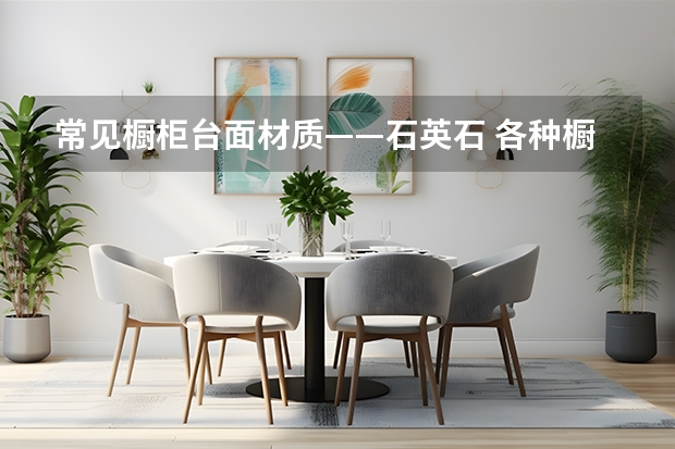 常见橱柜台面材质——石英石 各种橱柜台面环保指数解析