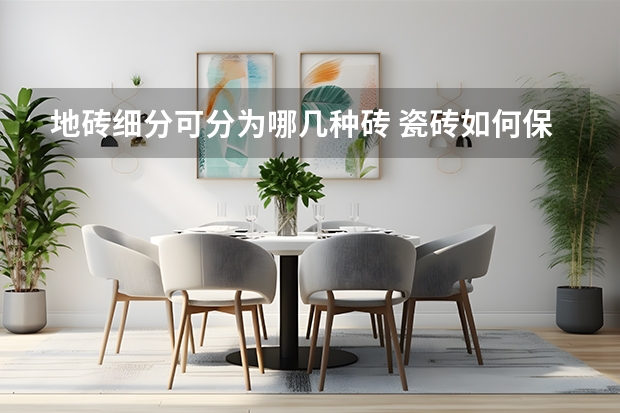 地砖细分可分为哪几种砖 瓷砖如何保养