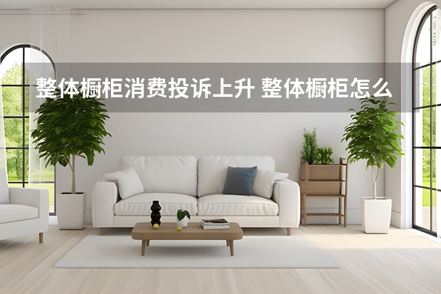 整体橱柜消费投诉上升 整体橱柜怎么选