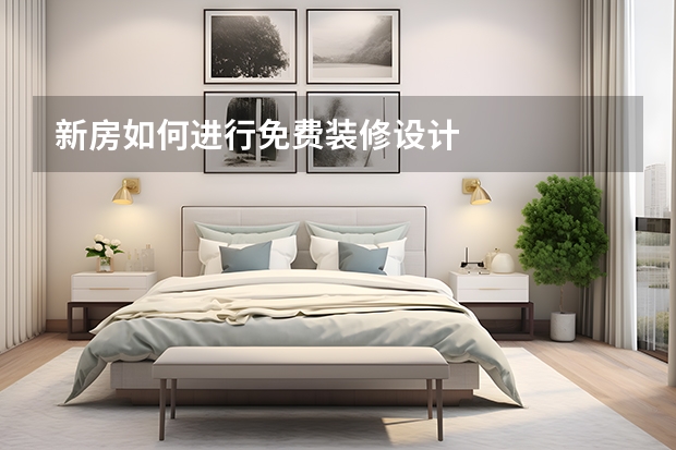 新房如何进行免费装修设计