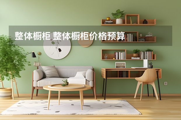 整体橱柜 整体橱柜价格预算