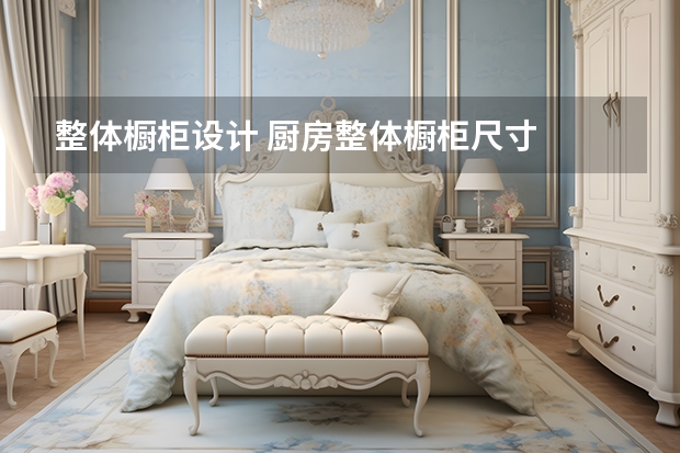 整体橱柜设计 厨房整体橱柜尺寸